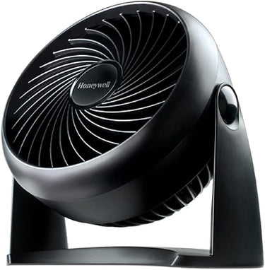 Honeywell TurboForce Ventilador Potente, Refrigeración de Funcionamiento Silencioso, Inclinación Variable de 90°, 3 Ajustes de Velocidad, Anclaje en la Pared, Ventilador de Mesa, HT900E